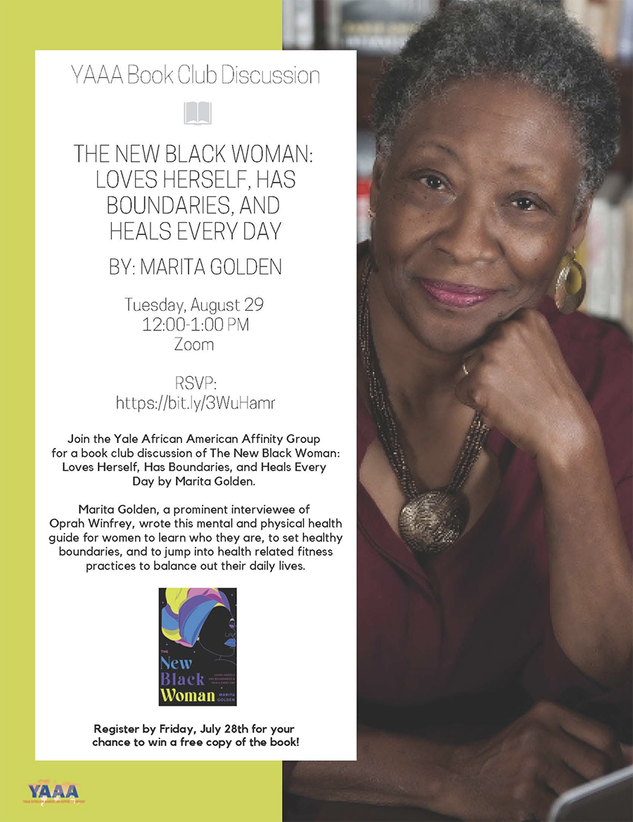 VIRTUAL: YAAA Book Club Discussion - The New Black Woman: Loves Herself ...